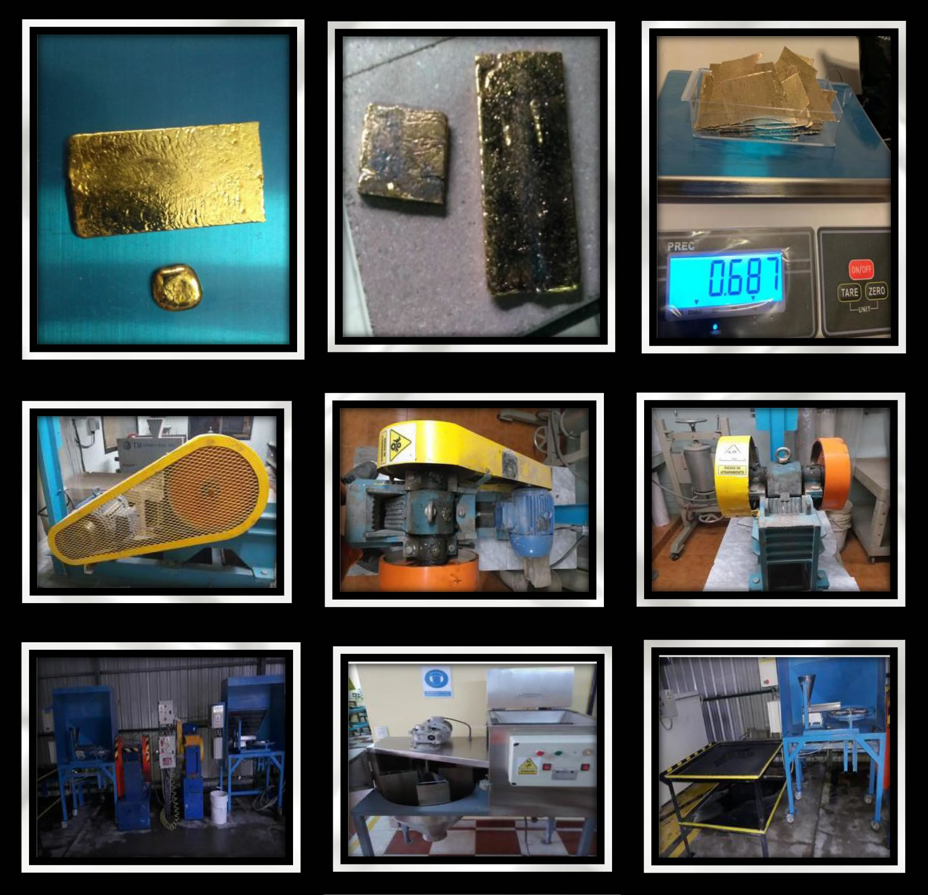 Laboratorio Geoquímico - Equipo de Purificación de Oro